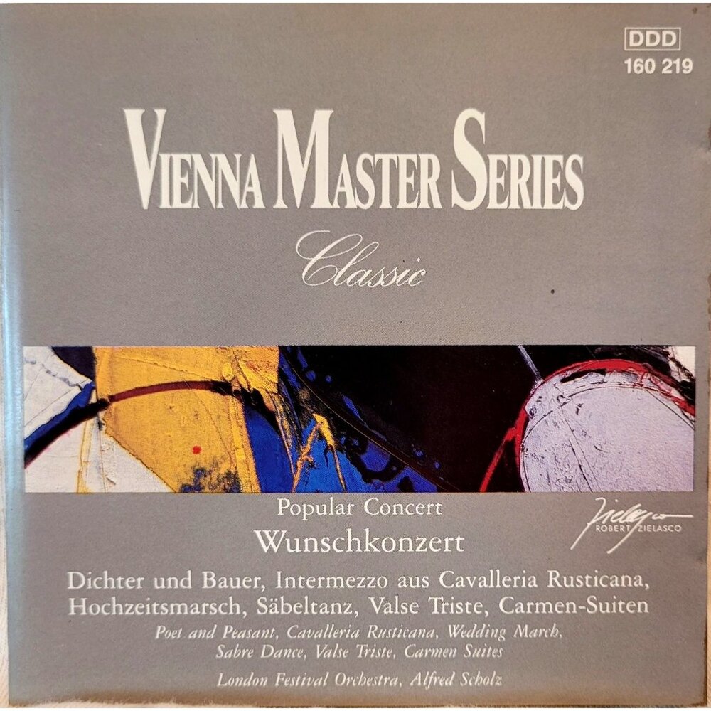 Vienna Master Series Classic Music CD Popular Concert Wunschkonzert 37241cd